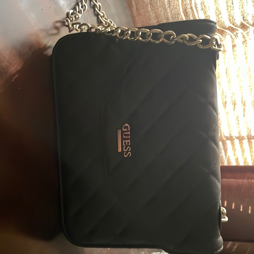 Black handbag